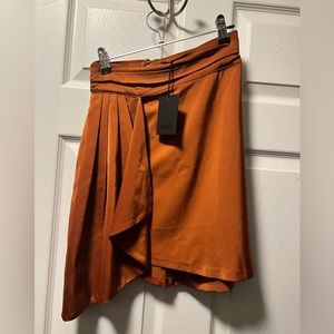 NBD by Revolve wrap silky skirt